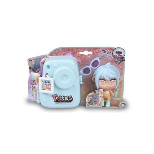 Лялька Trotties Міні-лялька Міа з фотоапаратом, синя (TFT21000C)