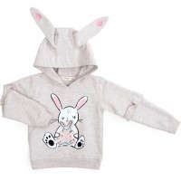 Кофта дитяча Breeze із зайчиком (16185-92G-beige)