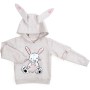 Кофта дитяча Breeze із зайчиком (16185-92G-beige)