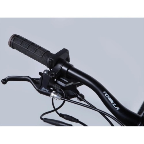 Електровелосипед Formula 29" eF-1 DD CS рама-21" 48B 12.5А*г 500Вт 2026 сріблясто-чорний (ELB-FR-29-254)