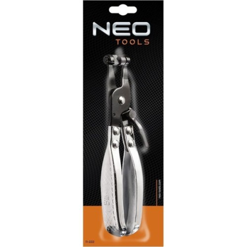 Кліщі Neo Tools для хомутів, 0-45мм, 210мм, самозажимні (11-222)