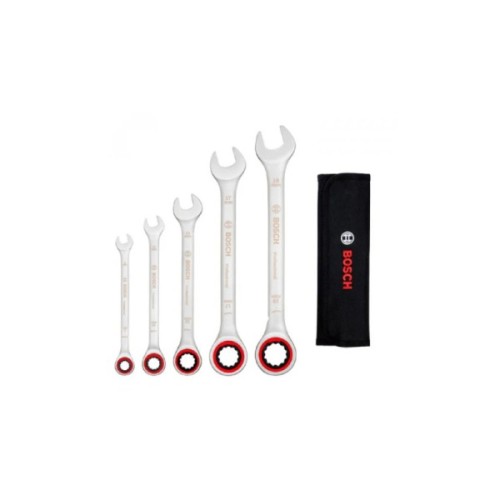 Ключ Bosch комбінований, набір 5шт, 8,10,13,17,19мм (1.600.A02.Z3D)