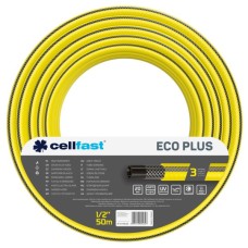 Шланг для поливу Cellfast ECO PLUS 1/2" 50м, 3 шари, до 20 Бар, -10…+50°C (12-152)