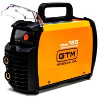 Зварювальний апарат GTM інвертор MMA-180DS LED, 180А, 1,6-4,0мм, 220В дисплей (MMA-180DS LED)