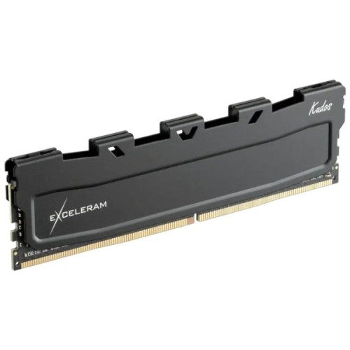 Модуль пам'яті для комп'ютера DDR5 16GB 6400 MHz Black Kudos eXceleram (EK50160645252C)