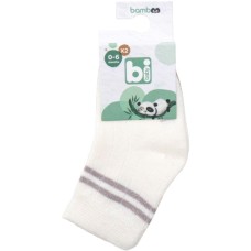 Шкарпетки дитячі Bibaby однотонні (68386-0-6-creamgray)
