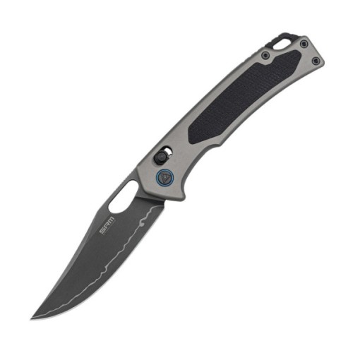 Ніж SRM Retriever 9203-AK, Black G10/Aluminium, Black Stonewash (9203-AK2)