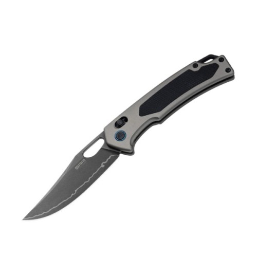Ніж SRM Retriever 9203-AK, Black G10/Aluminium, Black Stonewash (9203-AK2)