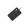 Мережевий фільтр живлення LDNIO SC3604, 3 роз, 6 USB, 2м, Black (SC3604)