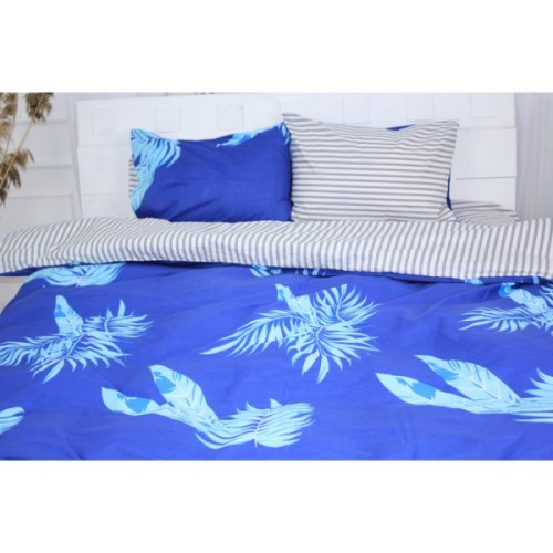 Постільна білизна MirSon Бязь Premium 17-0384 Lyon Євро (2200002742573)