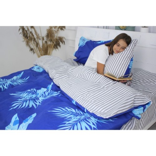 Постільна білизна MirSon Бязь Premium 17-0384 Lyon Євро (2200002742573)