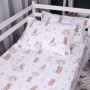 Постільна білизна MirSon 010 Teddy ballons Фланель 175х210 двоспальний (2200009654114)