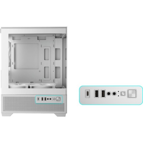 Корпус для ПК Gamdias AURA GC9M ELITE WH ARGB (4711514503142)