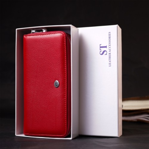 Гаманець ST Leather Червоний (19430)