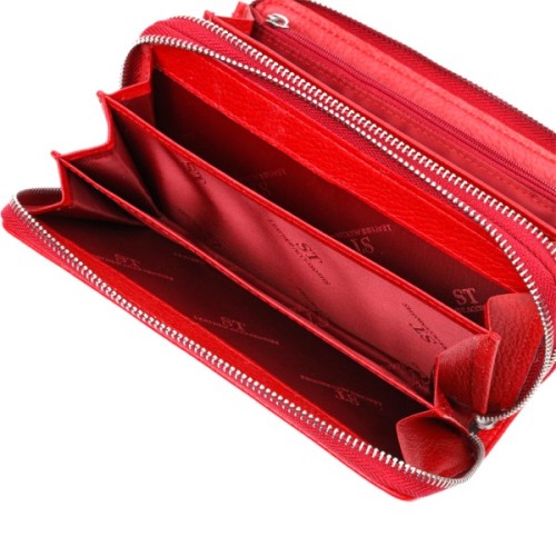 Гаманець ST Leather Червоний (19430)