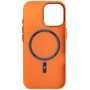 Чохол до мобільного телефона Armorstandart LikeCarbon2 MagCase Apple iPhone 16 Pro Max Kevlar Orange (ARM88595)