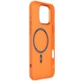 Чохол до мобільного телефона Armorstandart LikeCarbon2 MagCase Apple iPhone 16 Pro Max Kevlar Orange (ARM88595)