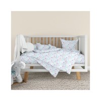 Дитячий постільний набір Home Line Сердечки лавандово-бірюзовий (193595)