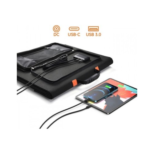 Портативна сонячна панель Choetech SC008-V2-BK 120W (SC008-V2-BK)