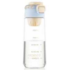 Пляшка для води Ardesto Duo 720мл блакитний, бежевий (AR2272DV)