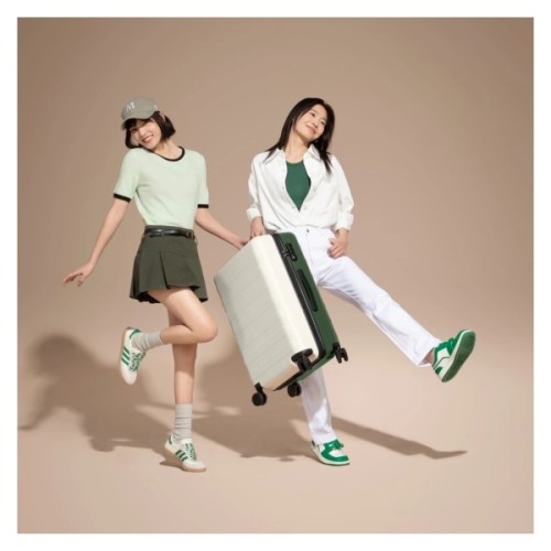 Валіза Xiaomi Ninetygo Rhine Luggage 28" White+Green (6941413222150)