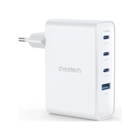 Зарядний пристрій Choetech 3xUSB-C + 1xUSB PD100W GaN (PD9002)
