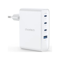 Зарядний пристрій Choetech 3xUSB-C + 1xUSB PD100W GaN (PD9002)