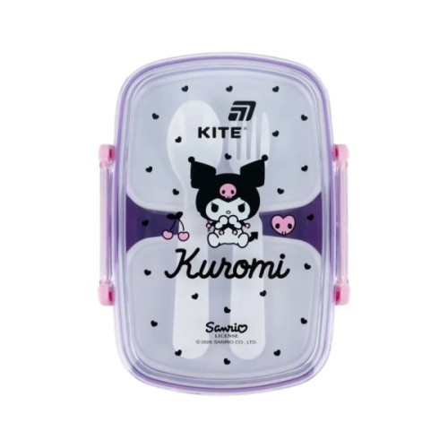 Ланч-бокс дитячий Kite Kuromi з наповненням 750 мл (HK26-181-2)