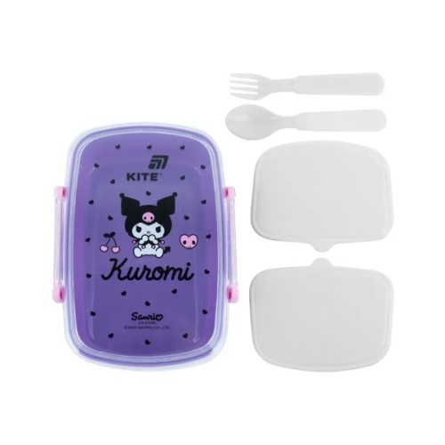 Ланч-бокс дитячий Kite Kuromi з наповненням 750 мл (HK26-181-2)