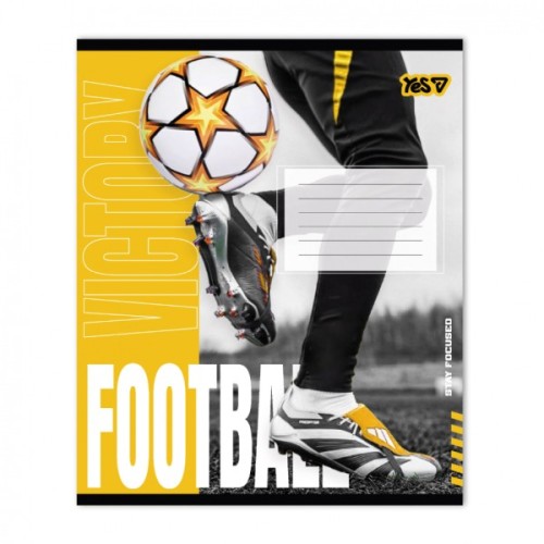 Зошит Yes Football energy А5 24 аркушів лінія (768799)