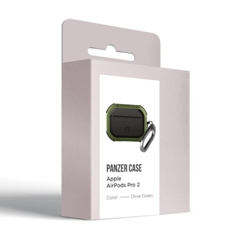 Чохол для навушників Armorstandart Panzer For Apple Airpods Pro 2 Olive Green (ARM82754)