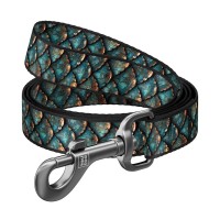 Повідець для собак WAUDOG Nylon "Луска" S Ш 15 мм Д 300 см (760-0179)
