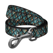 Повідець для собак WAUDOG Nylon "Луска" S Ш 15 мм Д 300 см (760-0179)