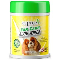 Вологі серветки для тварин Espree Aloe Ear Care Pet Wipes 60 шт. (0748406012776)