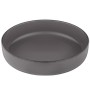 Тарілка Ardesto Lazio, 730мл, 18.5см, кераміка, сірий темний (AR1618DG)
