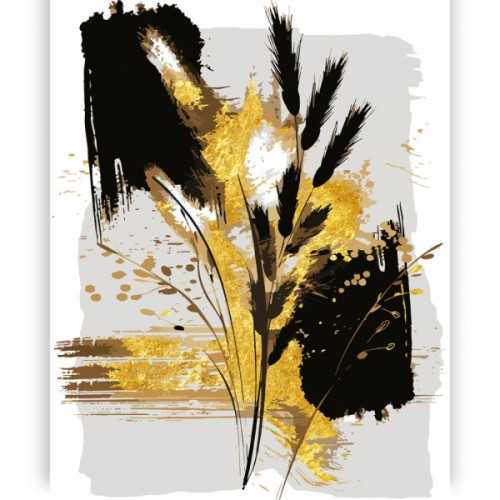 Картина по номерам Santi Колоски, 40*50см, поталь (955291)