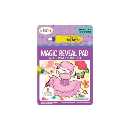 Набір для творчості Let's Craft "Магічні перетворення" Танцюючі песики водні розмальовки (MRP010)
