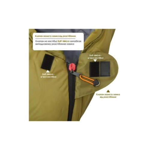 Спальний мішок Mousson RINGO R Olive (10163)