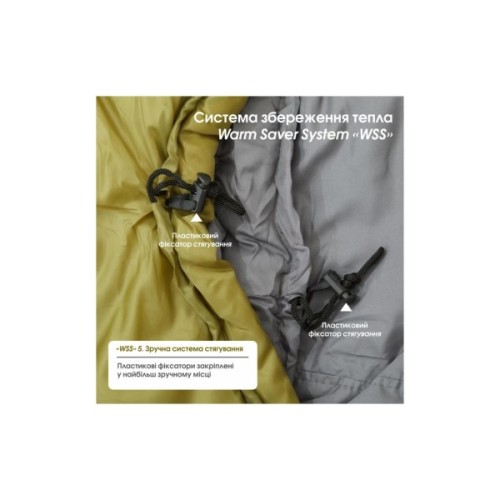 Спальний мішок Mousson RINGO R Olive (10163)