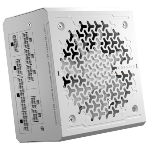 Блок живлення Corsair 1000W RM1000e ATX 3.1 White (CP-9020294-EU)