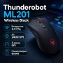 Мишка Thunderobot ML201 Wireless Black (6970796744546)