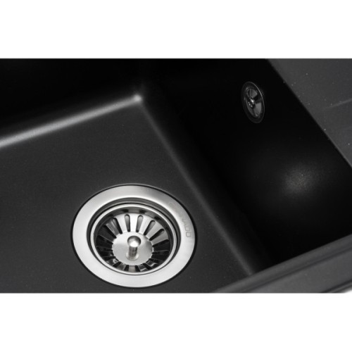 Мийка кухонна GRANADO PALMA black shine (gr2001)