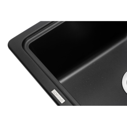 Мийка кухонна GRANADO PALMA black shine (gr2001)