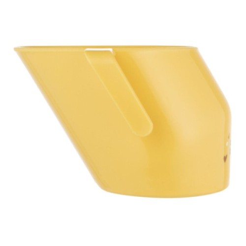 Набір дитячого посуду Canpol babies ергономічна кружка для навчання самостійного пиття, жовта (74/060_yel)