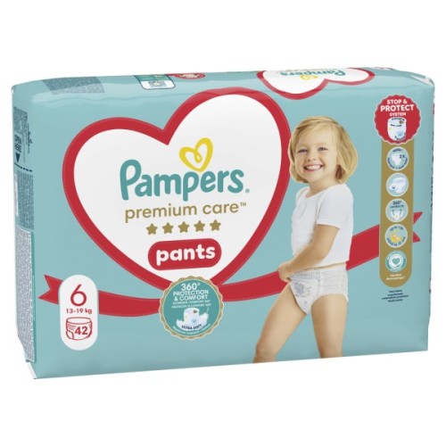 Підгузки Pampers Premium Care Pants Розмір 6 (15+ кг) 42 шт (8001841325545)