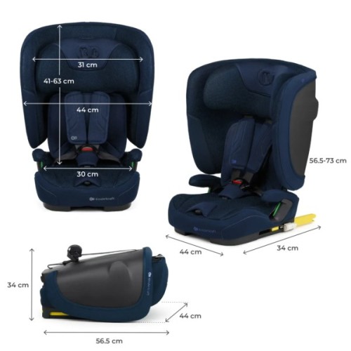 Автокрісло Kinderkraft Fix2Go i-Size Navy (KCFI2GO0NAV0000) (5902533927081)