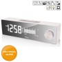 Настільний годинник Technoline з радіо WT483 White/Silver (DAS302714)