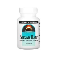 Вітамінно-мінеральний комплекс Source Naturals Контроль Сахара, Sugar Ban, 75 таблеток (SNS-00789)