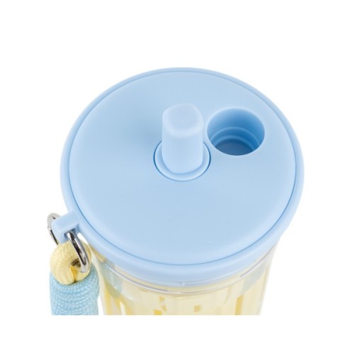 Пляшка для води Kite 650 мл, жовто-блакитний (K25-1219-3)