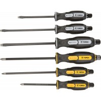 Набір викруток Topex ударних, 6 шт. (39D506)